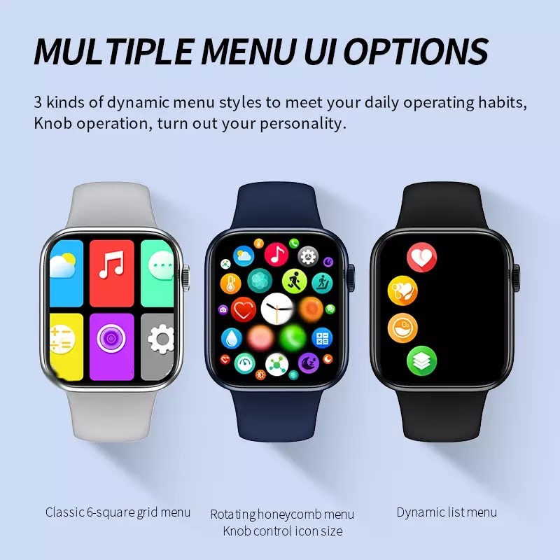 [Ready Stock] NEW IWO HW18 & HW19 ORIGINAL 40/44MM SERIES 7 SMARTWATCH