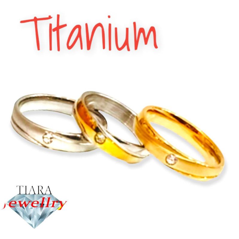 cincin titanium//cincin perhiasan//cincin tunangan//cincin
