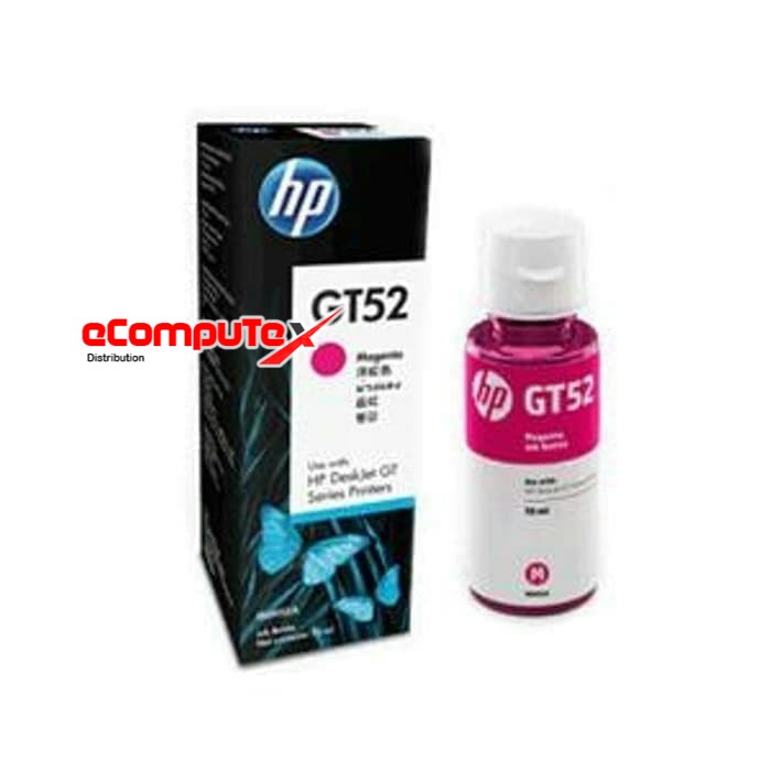 TINTA PRINTER HP GT 52   MAGENTA / HP GT52 INK BOTTLE   MAGENTA ORIGINAL - RESMI