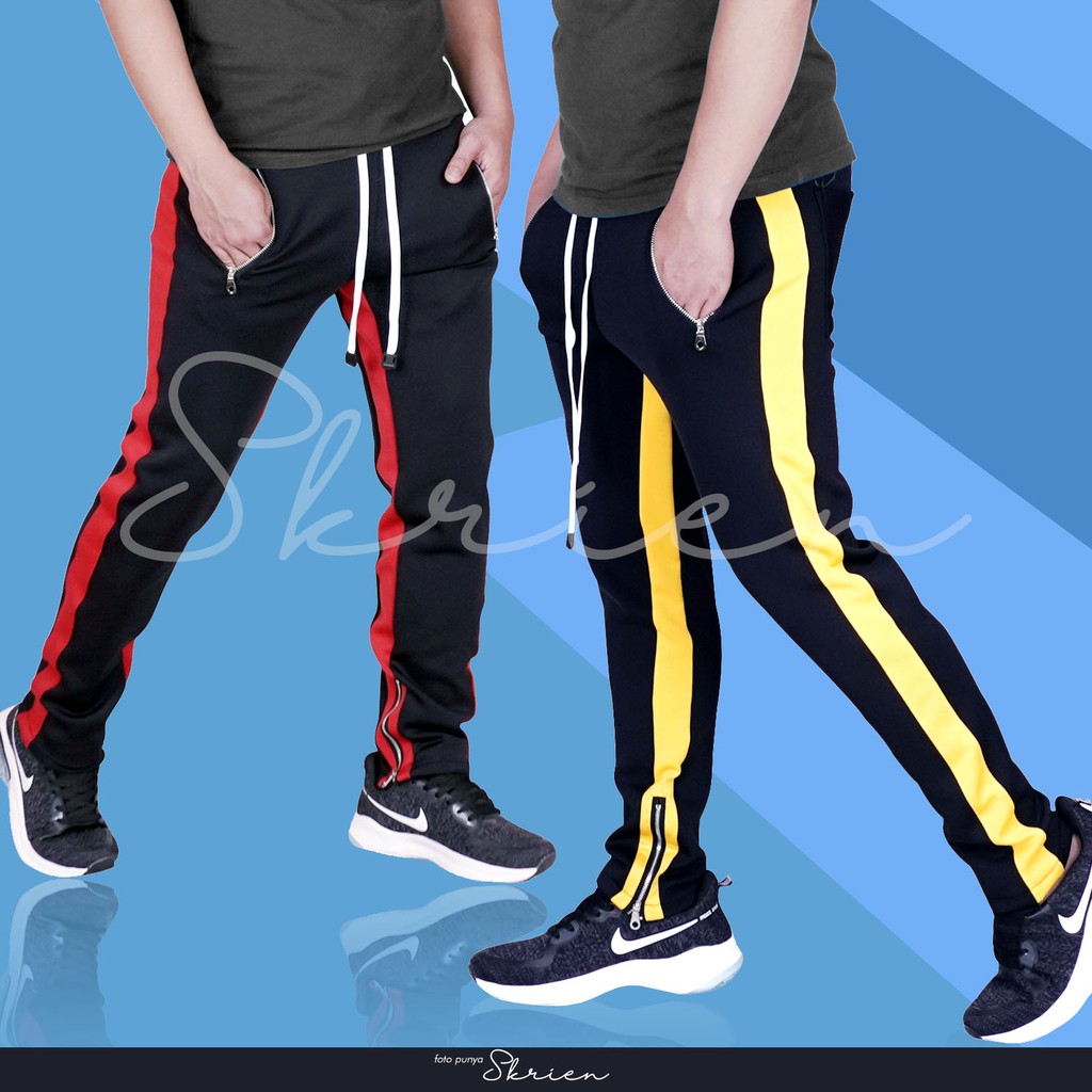 Celana Hypebeast Training Panjang Trackpants Pria Wanita Sweatpants Casual Jogging Running M_XXL