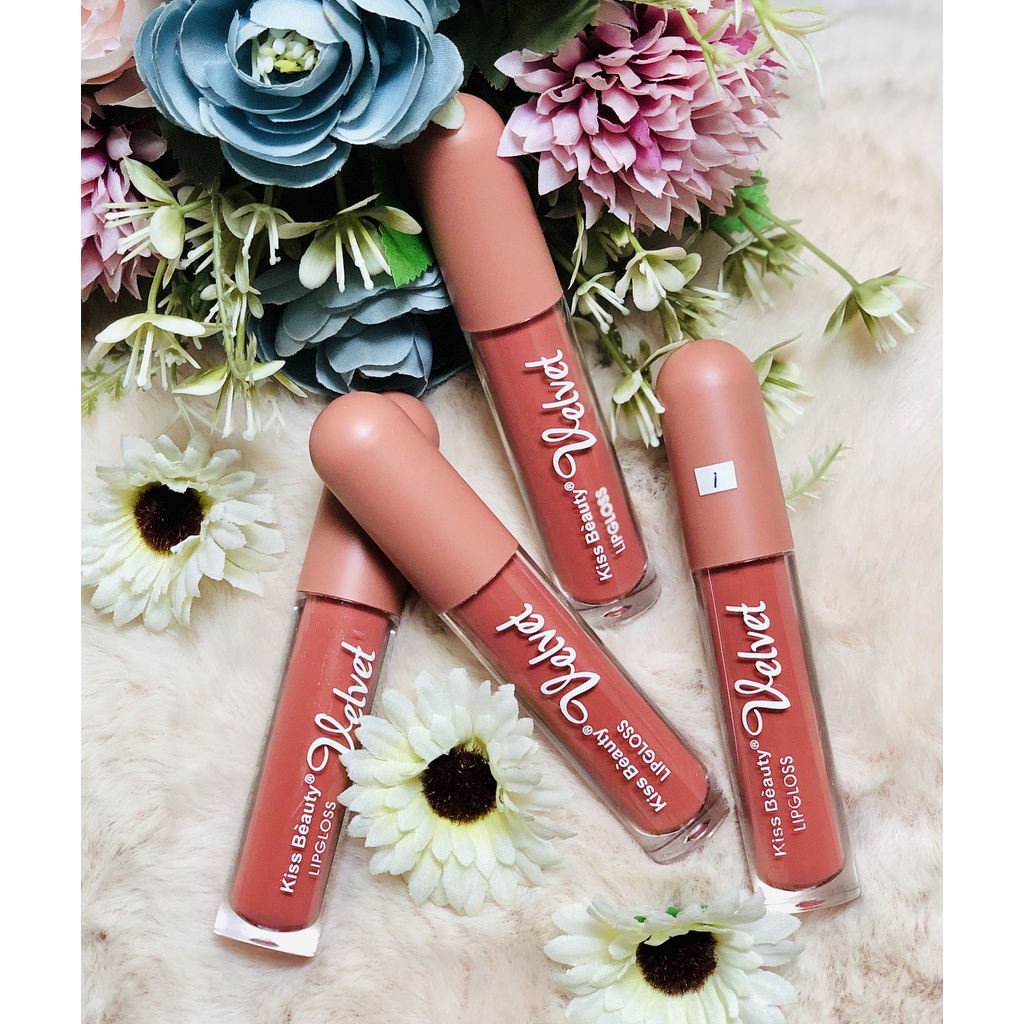 KISS BEAUTY VELVET LIPGLOSS 7954 SATUAN BEBAS PILIH WARNA LIPGLOSS LIPCREAM LIPMATTE LIPTINT HARGA GROSIR MURAH