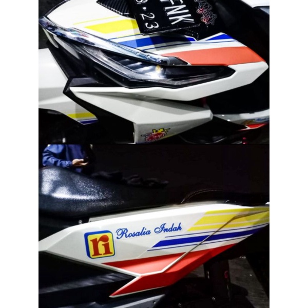 Striping Transparan Vario 125 150 livery BUS