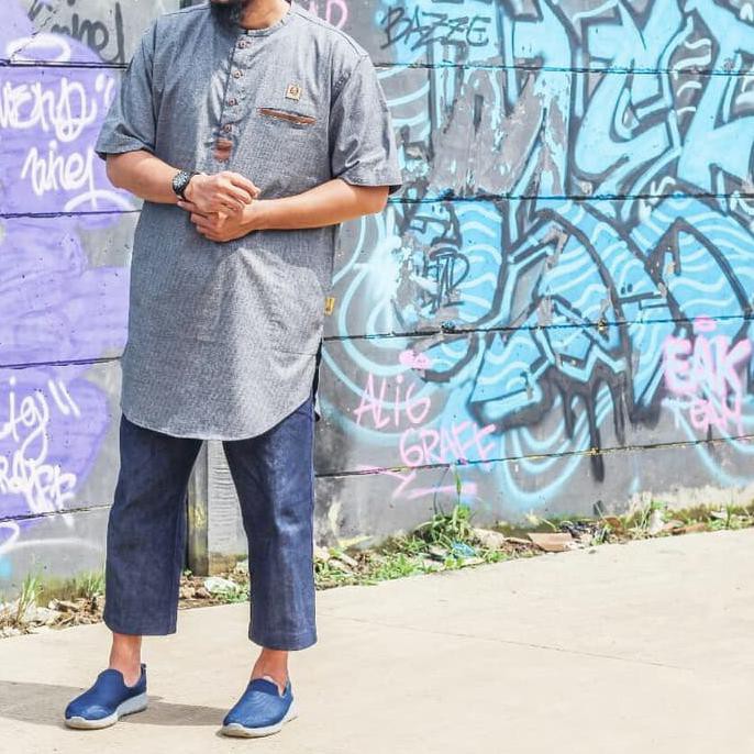 Bagus Baju Koko Muslim Pakistan Pria Al Amwa - Baju Koko Tokoalamwa Tokoabdu