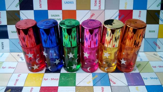 Botol Parfum Spray CASA 22 ml Motif Warna