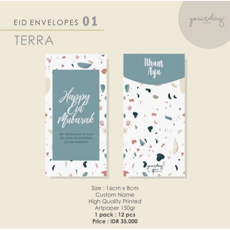 

Amplop Lebaran isi 12 Pcs