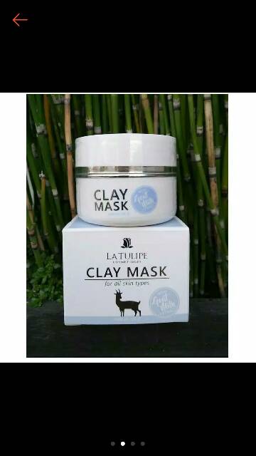 La tulipe clay mask