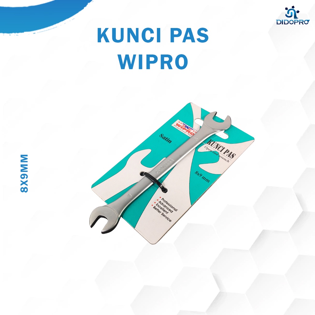 Kunci Pas Wipro 8x9mm
