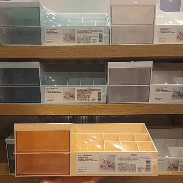Acrylic Organizer// Storage box // Laci serbaguna