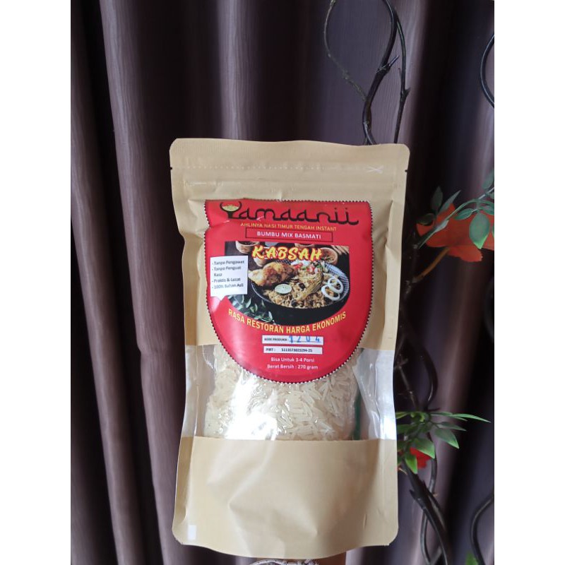 

Nasi Kabsah Instan