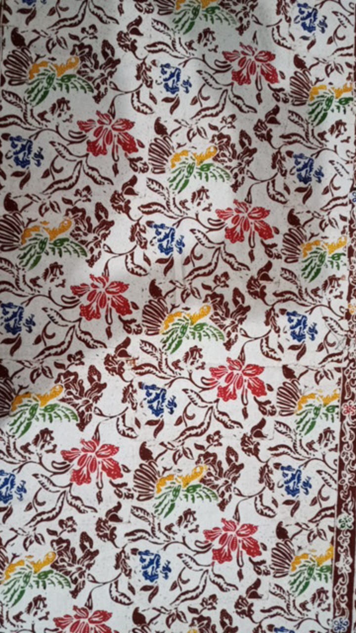 Taplak Meja Panjang 120 X50/batik Cap Pekalongan