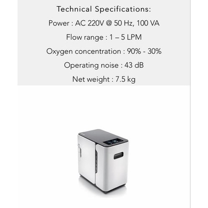 oxygen concentrator yuwell YU300 homecare oxygen mesin generator oksigen