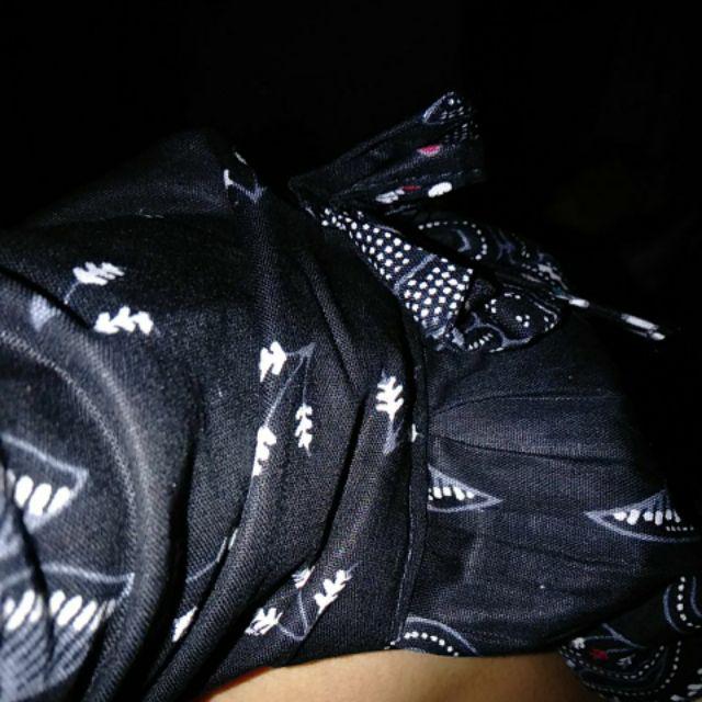 Batik Couple Keluarga Sania Ruffle Ori Ndoro Jowi Dnt Motif Singa Silver Sarimbit