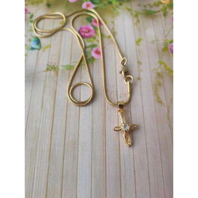 Kalung Salib Permata Kalung Fashion Murah Import