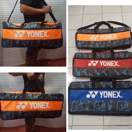 TAS BADMINTON YONEX KOTAK 3 SLETING TAS BULUTANGKIS YONEX ARMY