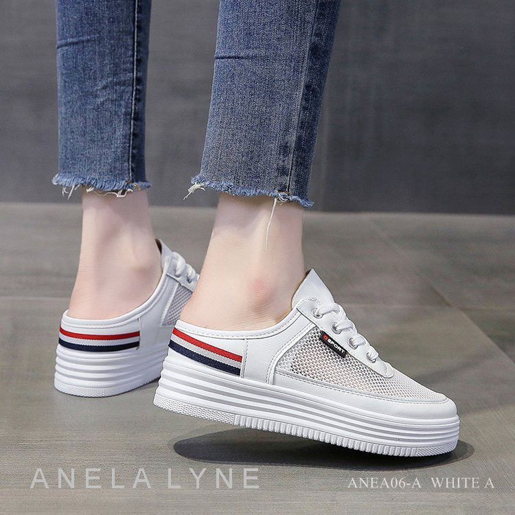 ANELA LYNE SEPATU MULES WEDGES  DANITA ANEA06-A ORIGINAL