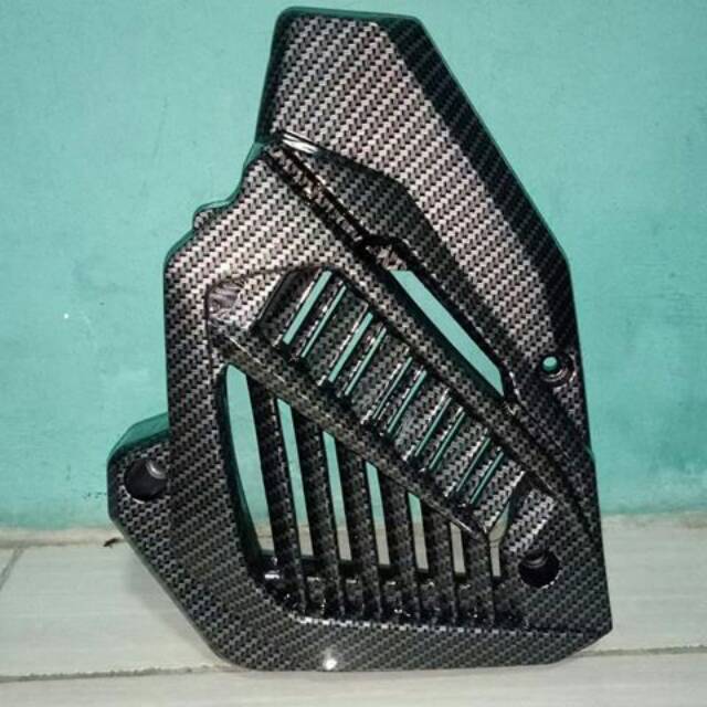 Tutup radiator vario 150 carbon celup wtp