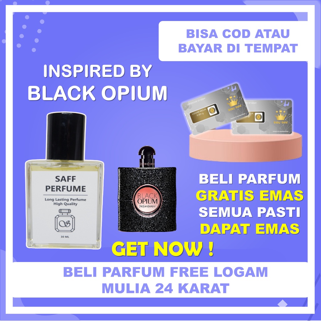 Jual parfum wanita tahan lama 24 jam Saff perfume parfum pria dan