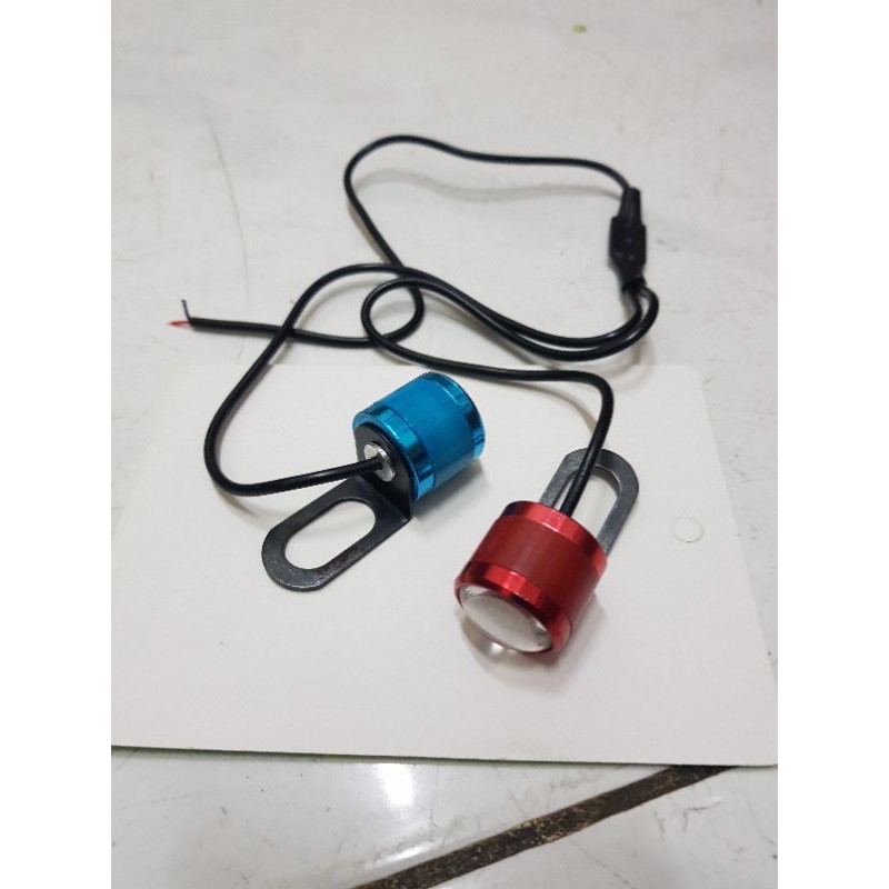 Lampu Mata elang brecket panoramic 3 mode flash merah-biru