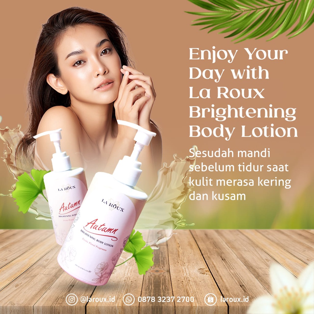 Citadeal - BPOM√  LAROUX Body Lotion Pemutih, Pemutih Instan, Lotion Pemutih