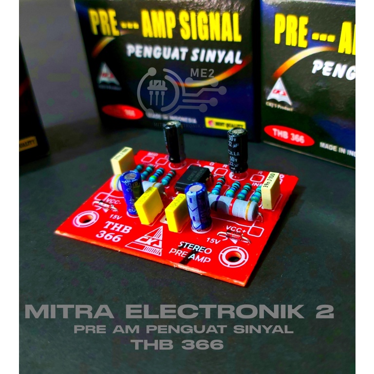 Jual Rakitan Kit Power Amplifier PRE AMP Signal Thb 366 by CKJ | Shopee ...