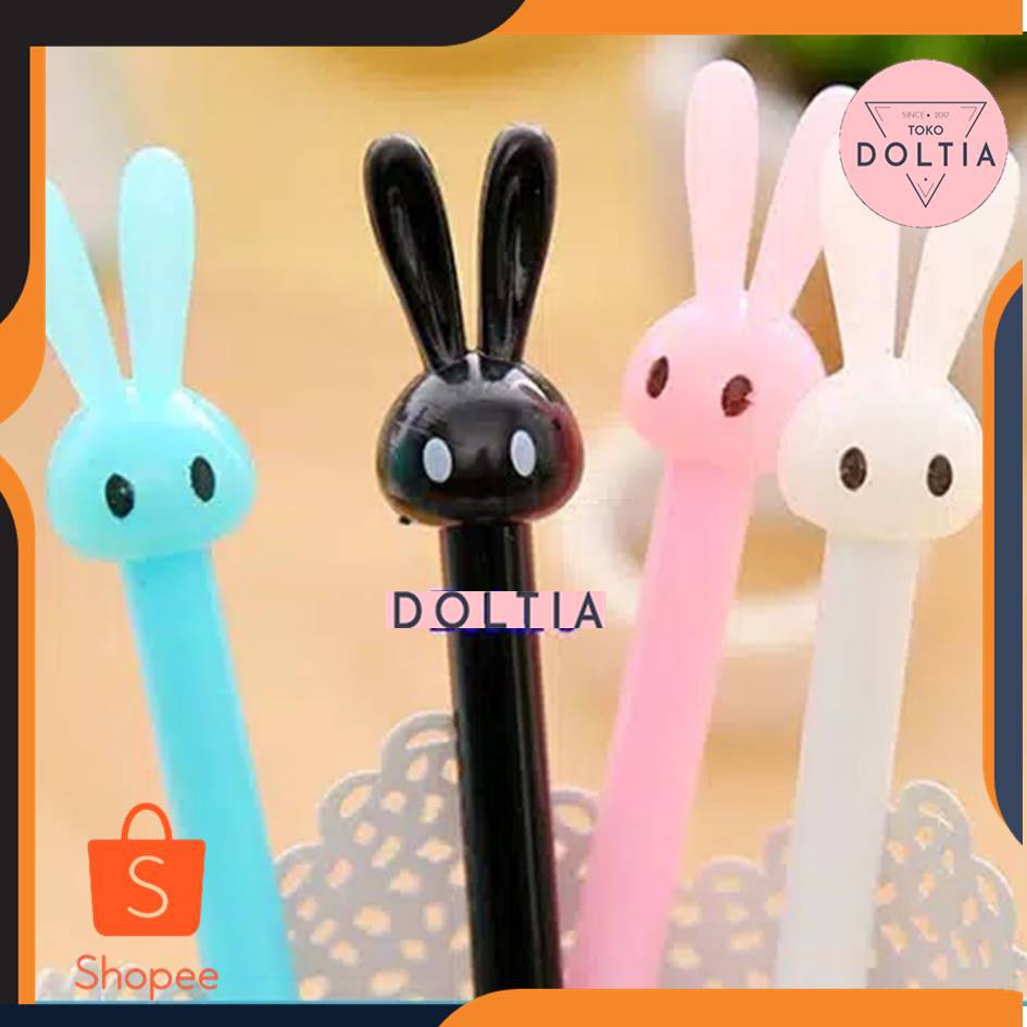 

pulpen gel bunny / pulpen gel / pulpen murah/ pulpen unik