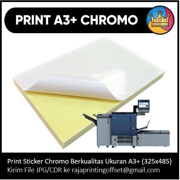 

PEREKAT-PENGIKAT- DIGITAL PRINT A3+ CETAK STICKER STIKER CHROMO KROMO CROMO -PENGIKAT-PEREKAT.