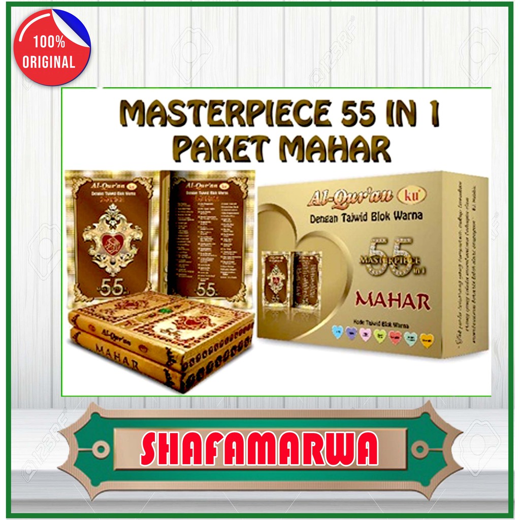 Al-QuranKu : Al-Quran Masterpiece 55 in 1 Paket Mahar