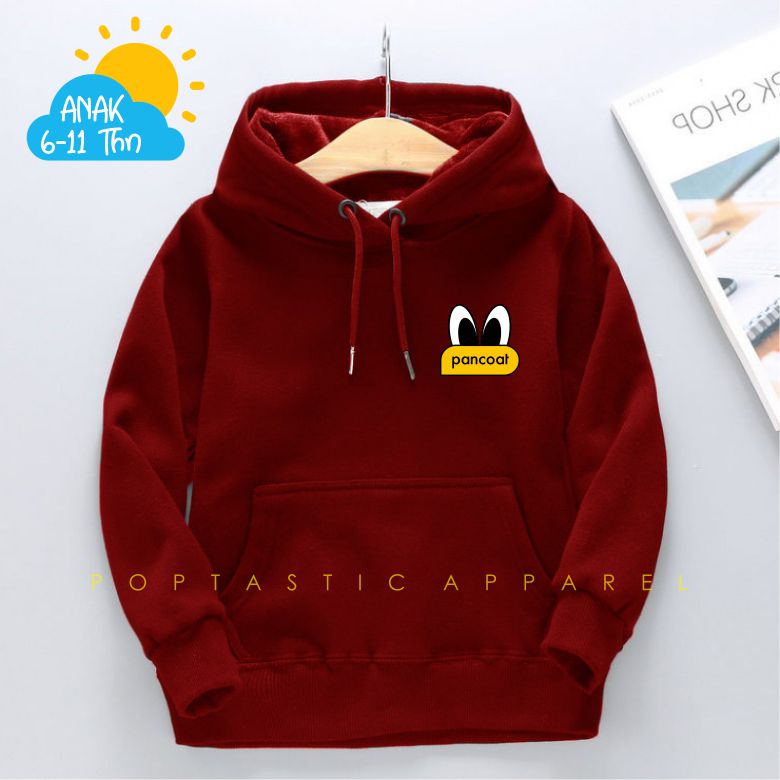 PAN COAT - Sweater Hoodie Anak Usia 5-11 Tahun