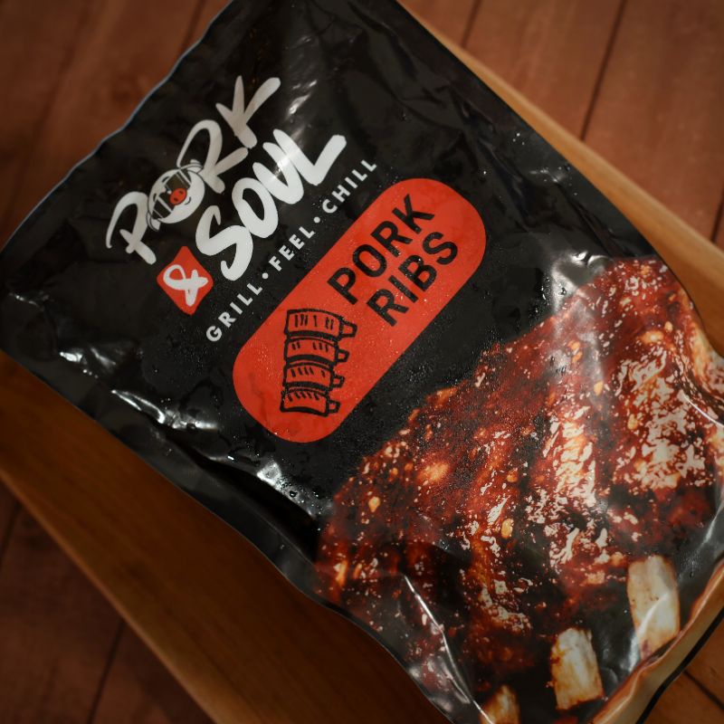 

Pork And Soul BBQ Pork Ribs / Iga Babi Bakar [Frozen / Beku]