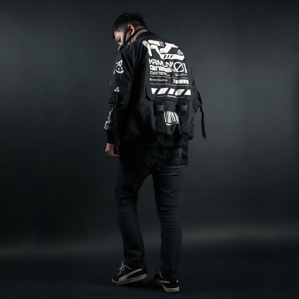 TERBARU KREMLIN Bomber jacket - Genesis Black