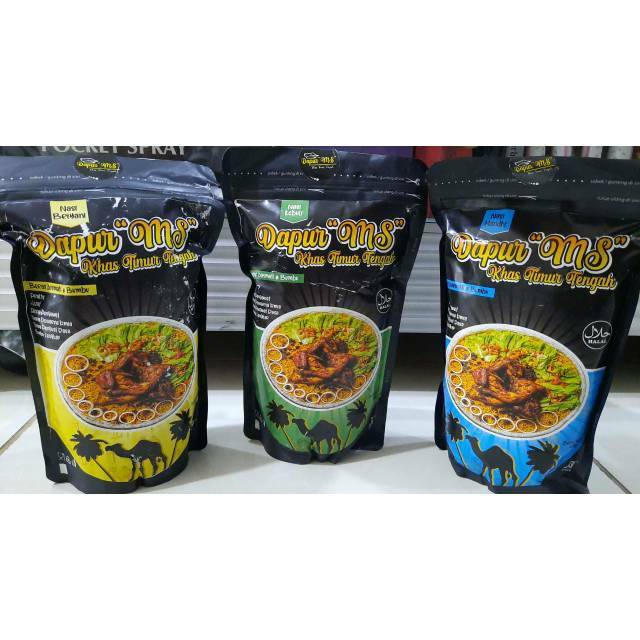 

NASI KEBULI,MANDHI,BIRYANI INSTAN 400gr