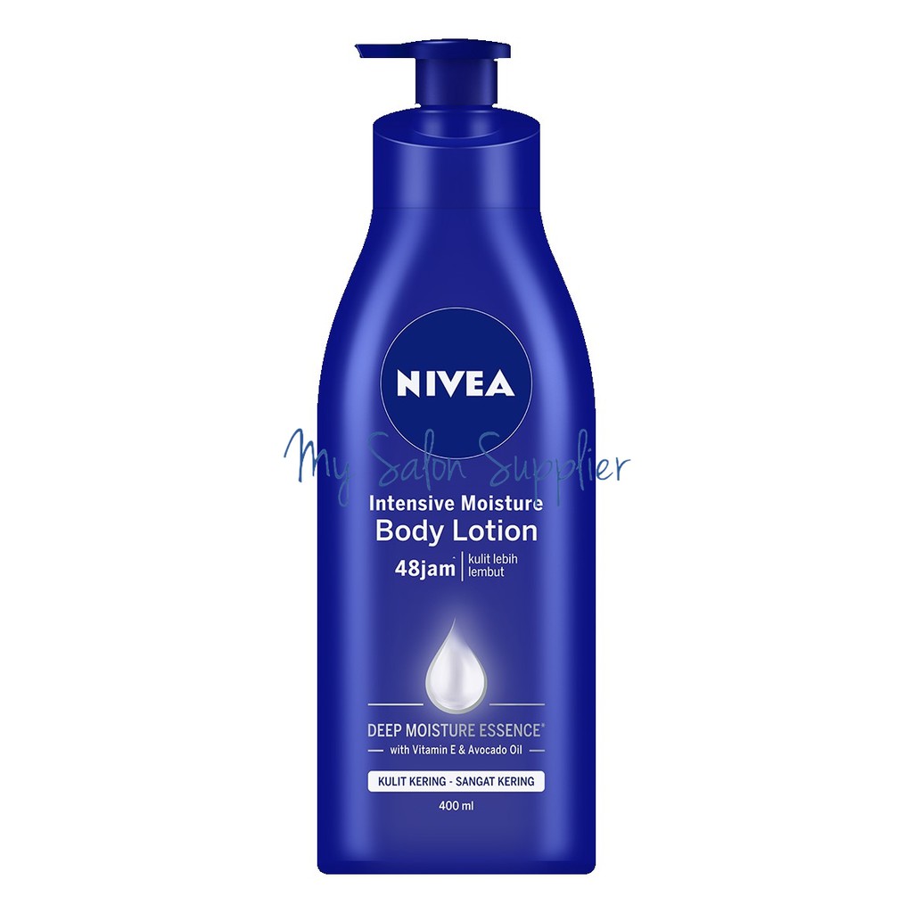 Nivea Intensive Moisture Body Lotion Deep Moisture Essence Pump 400ml