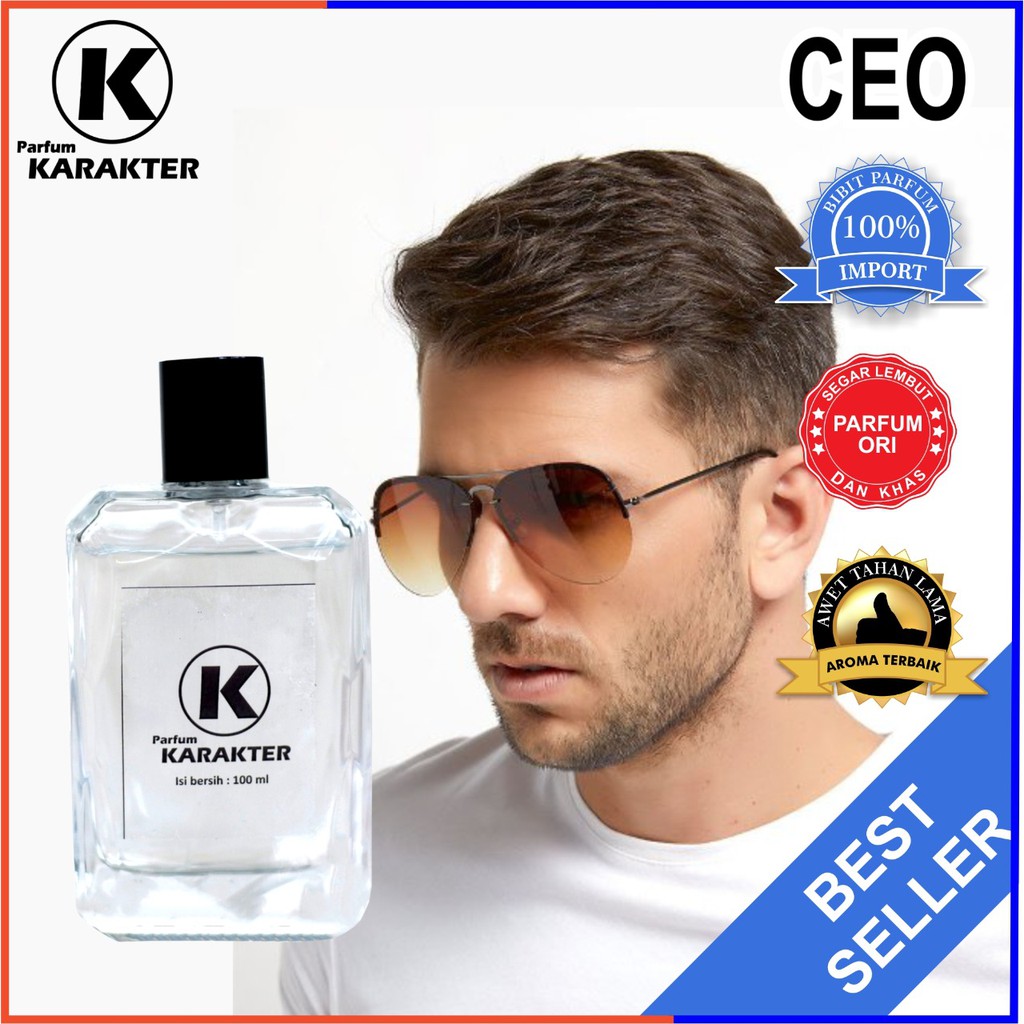 Bisa Cod | Parfum Cowok Ceo | Bibit Parfum Import Wangi &amp; Tahan Lama | Kemasan 100ml