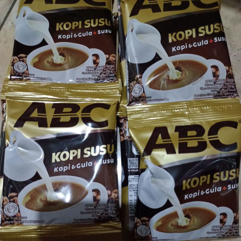 

KOPI ABC SUSU ISI 10 SASET