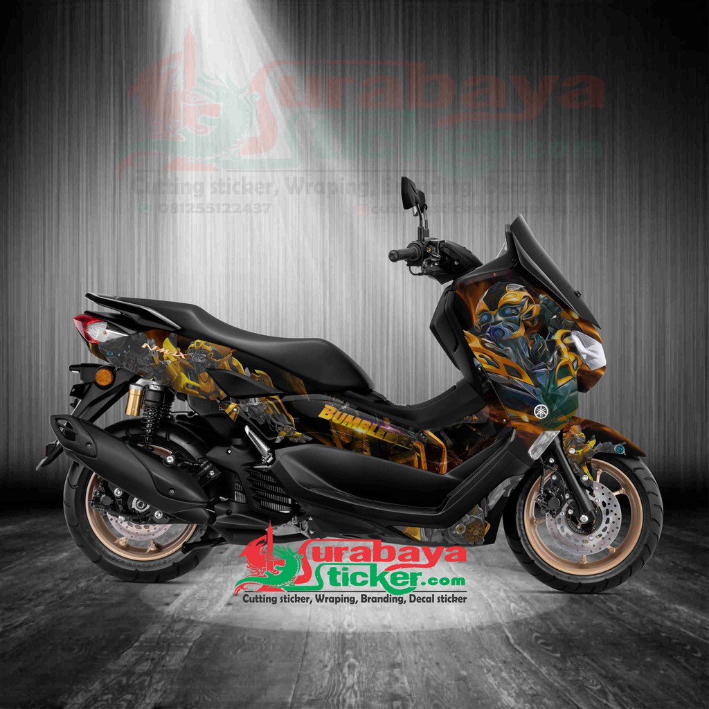 DECAL NEW NMAX BUMBLEBEE / TRANSFORMER