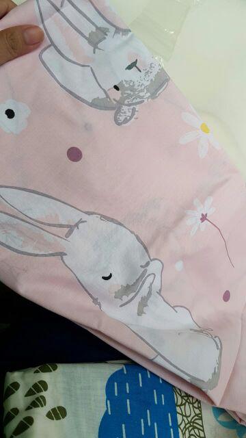 Snow Rabbit - Kain Sprei Katun Lokal Meteran Esra