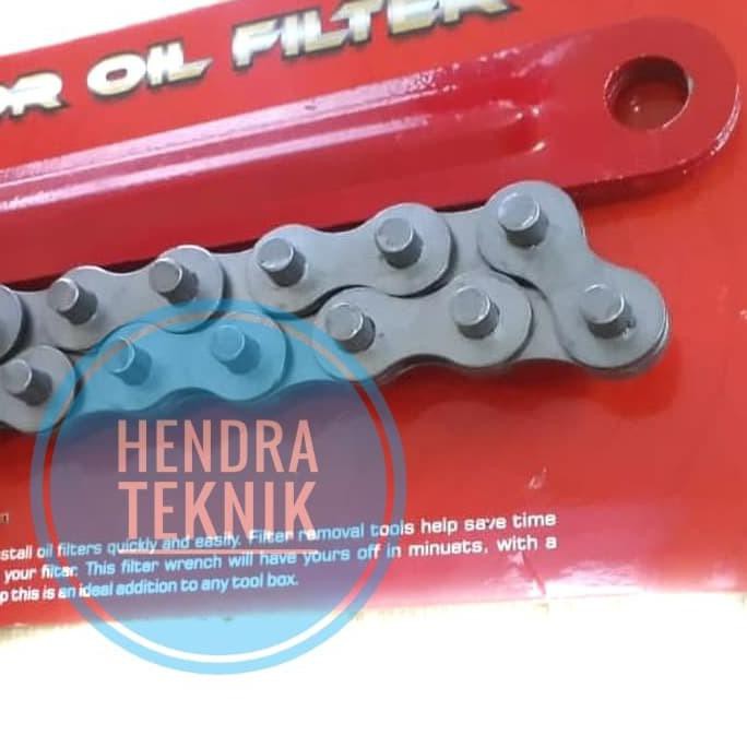 KUNCI FILTER RANTAI OIL FILTER WRENCH ALAT BUKA PASANG FILTER SOLAR PALING DICARI