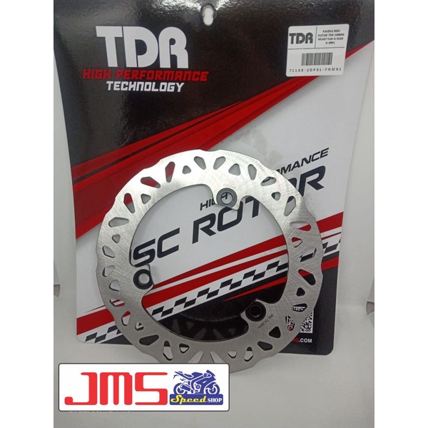 piringan cakram disc brake tdr racing set depan dan belakang nmax old nmax new