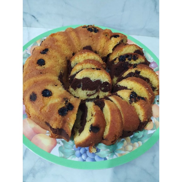 

Marmer Cake toping Kismis