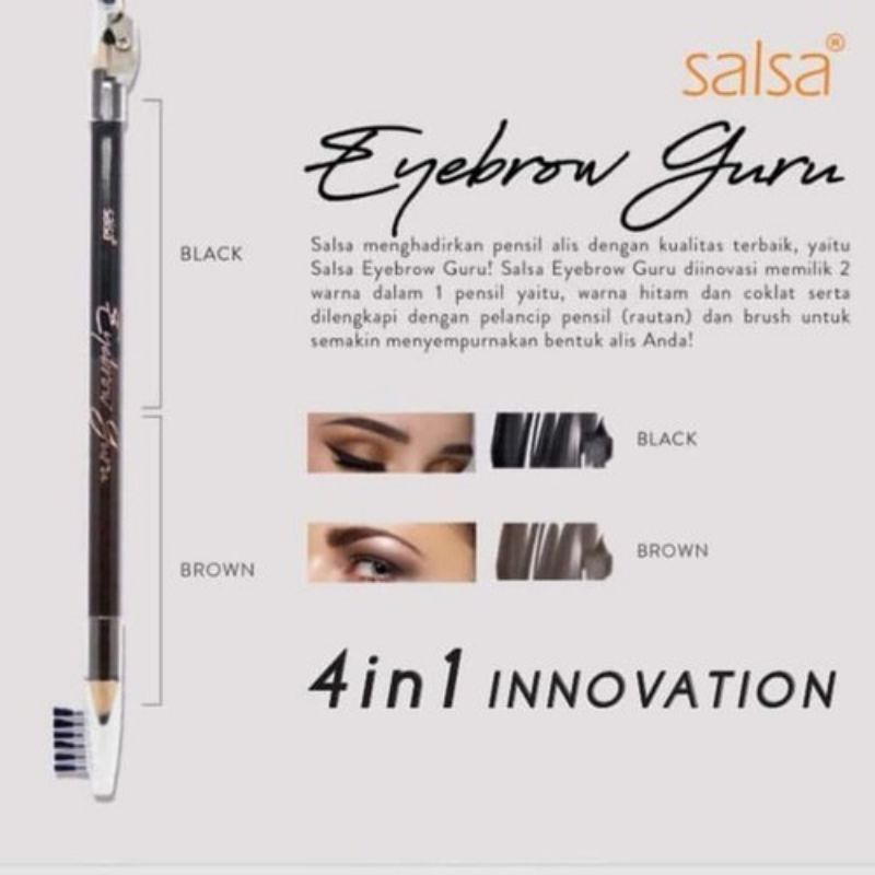 SALSA EYEBROW GURU 4IN1 / SALSA PENSIL ALIS