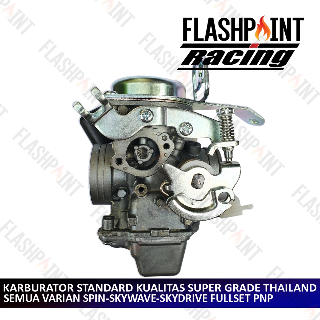 (BISA COD) KARBURATOR MIKUNI SPIN SKYWAVE SKYDRIVE SKY WAVE SKY DRIVE FULLSET PNP SENSOR AUTO CHOKE STANDARD SUPER GRADE A STANDAR THAILAND KALBURATOR KARBULATOR CARBU CARBURETOR KARBU