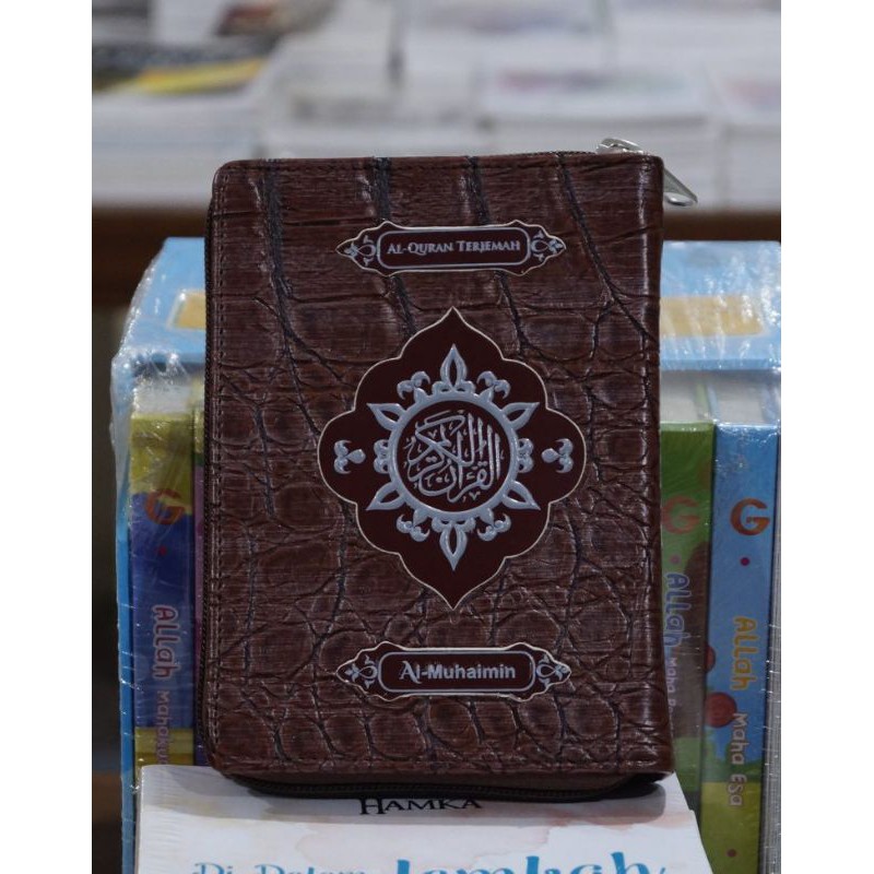 Al-muhaimin Al Quran Terjemah 2 warna (Resleting)