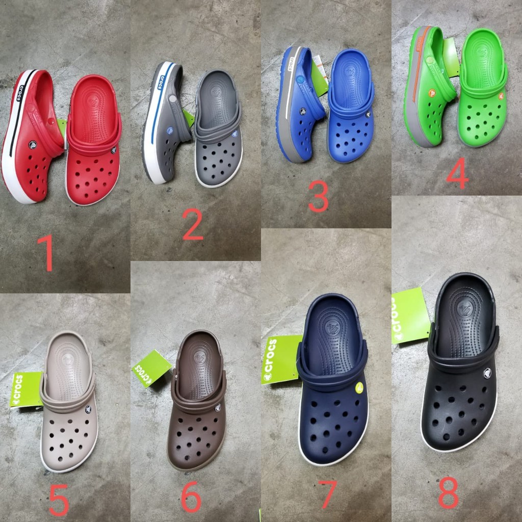 Jual SANDAL CROCS UNISEX CROCBAND II CLOG Indonesia|Shopee Indonesia