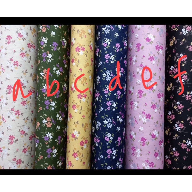 katun jepang motif bunga tokaisenko