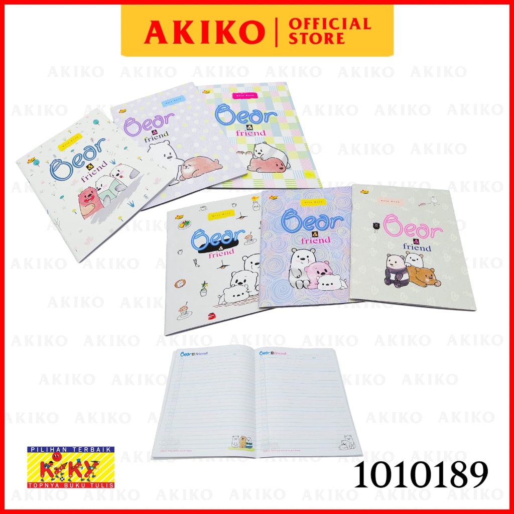 

Buku Tulis 58 Bear And Friday