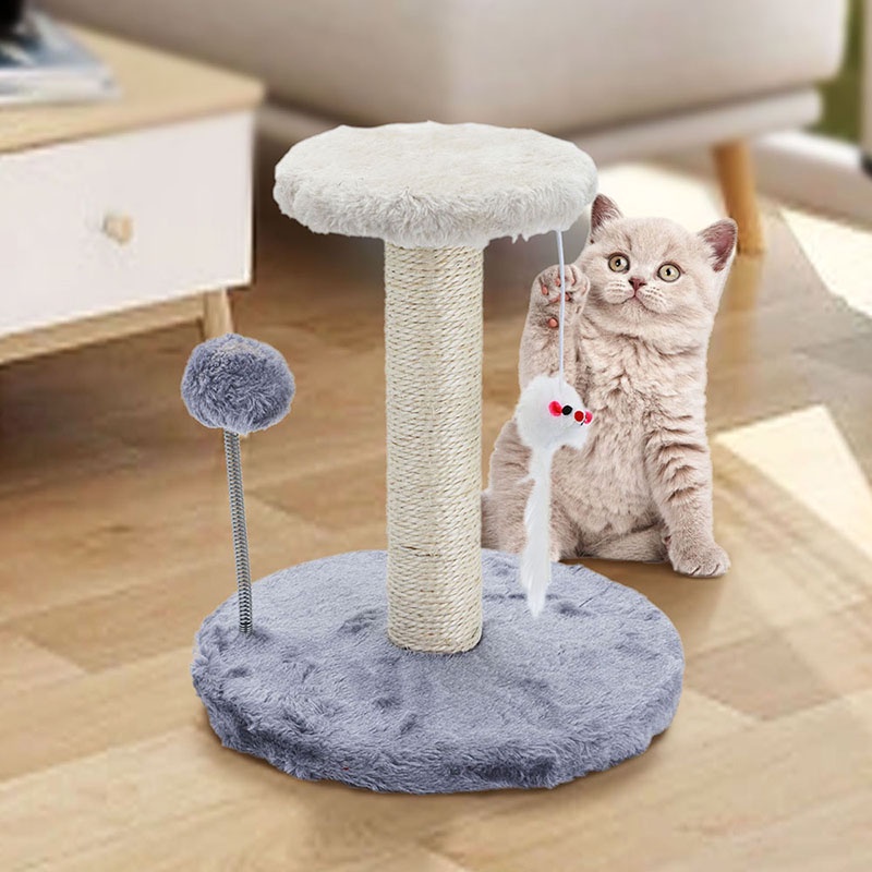 2 in 1 Cakaran Kucing Cat Scratcher Mainan Garukan Kucing Cat Scratcher / Cat Tree / Cat Condo / Cakaran Kucing Garukan Kucing