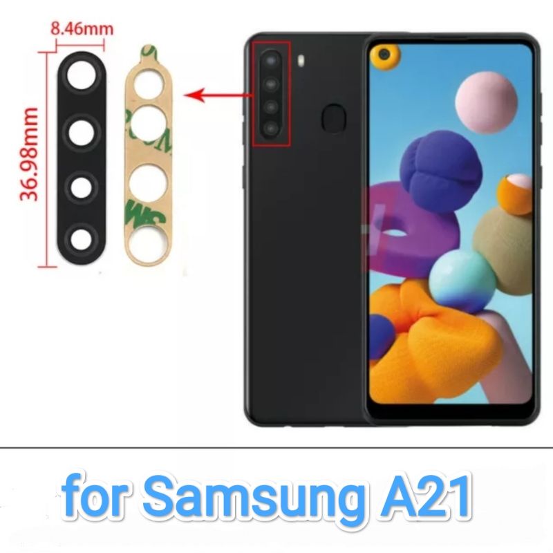 Lensa Kaca Kamera Samsung A21 / A215