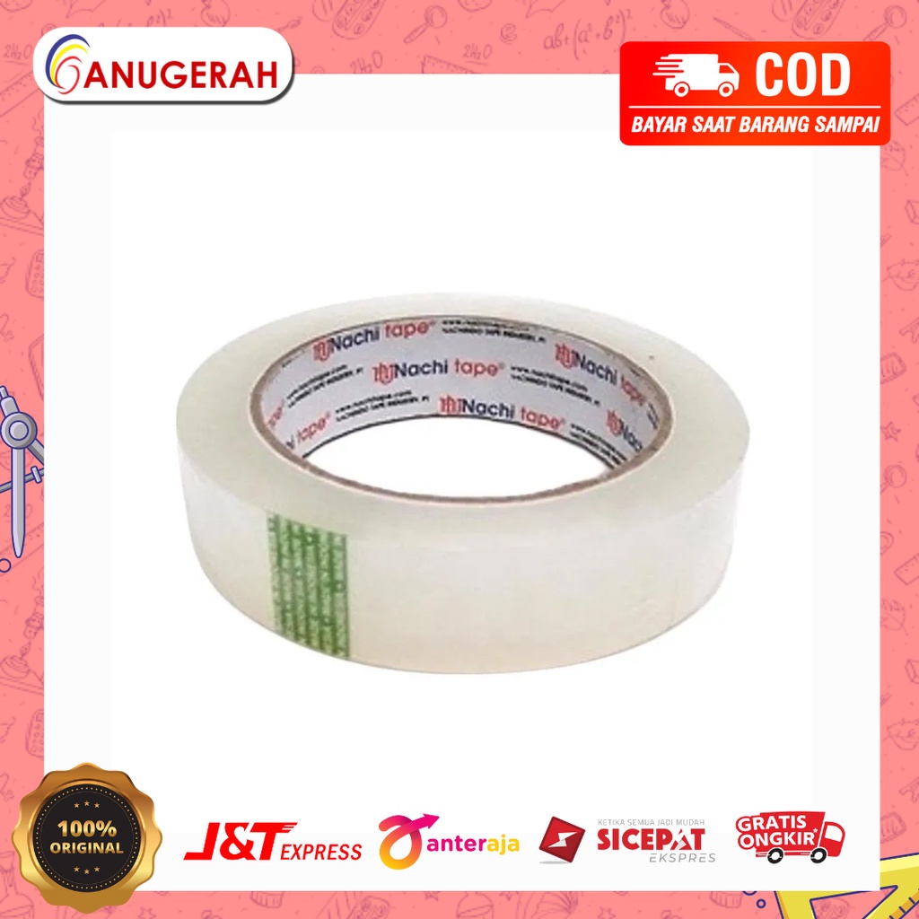 

NACHI 1X100 YARD LAKBAN BENING / TRANSPARAN