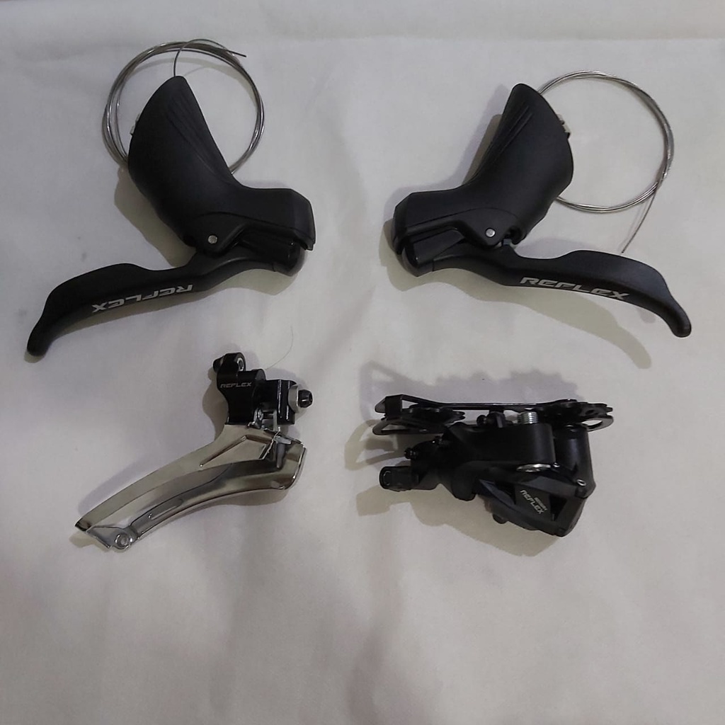 MINI GROUP SET SENSAH REFLEX 2 X 8SPEED MINI GRUPSET ROADBIKE RD BRIFTER FD