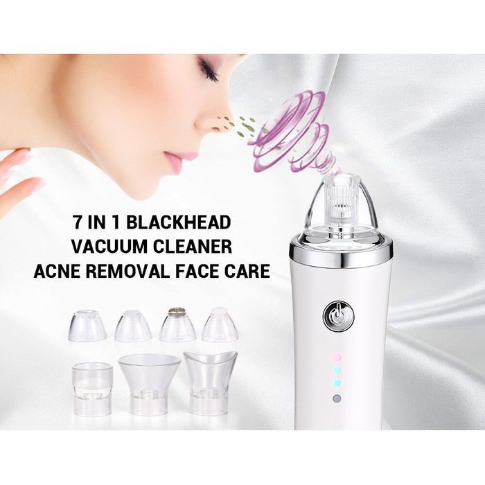 Kemei KM - 1871 7 in 1 Blackhead Vacuum Cleaner Beauty Suction Acne Removal